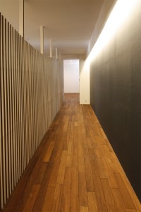 ルーバーのある空間